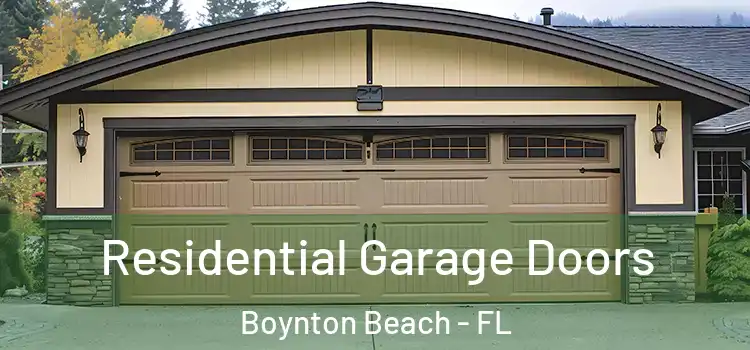  Residential Garage Doors Boynton Beach - FL
