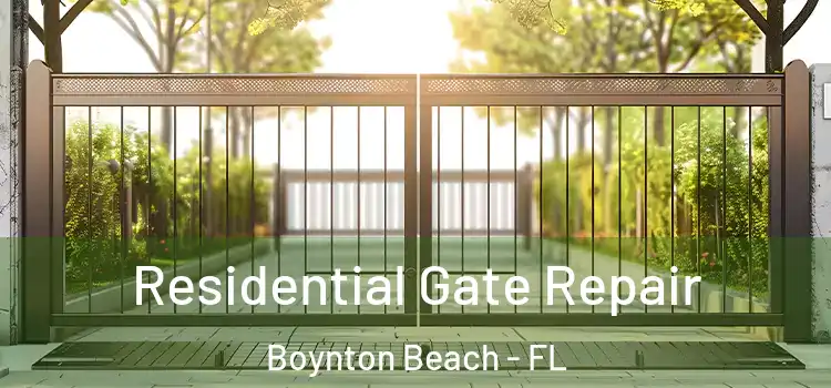 Residential Gate Repair Boynton Beach - FL